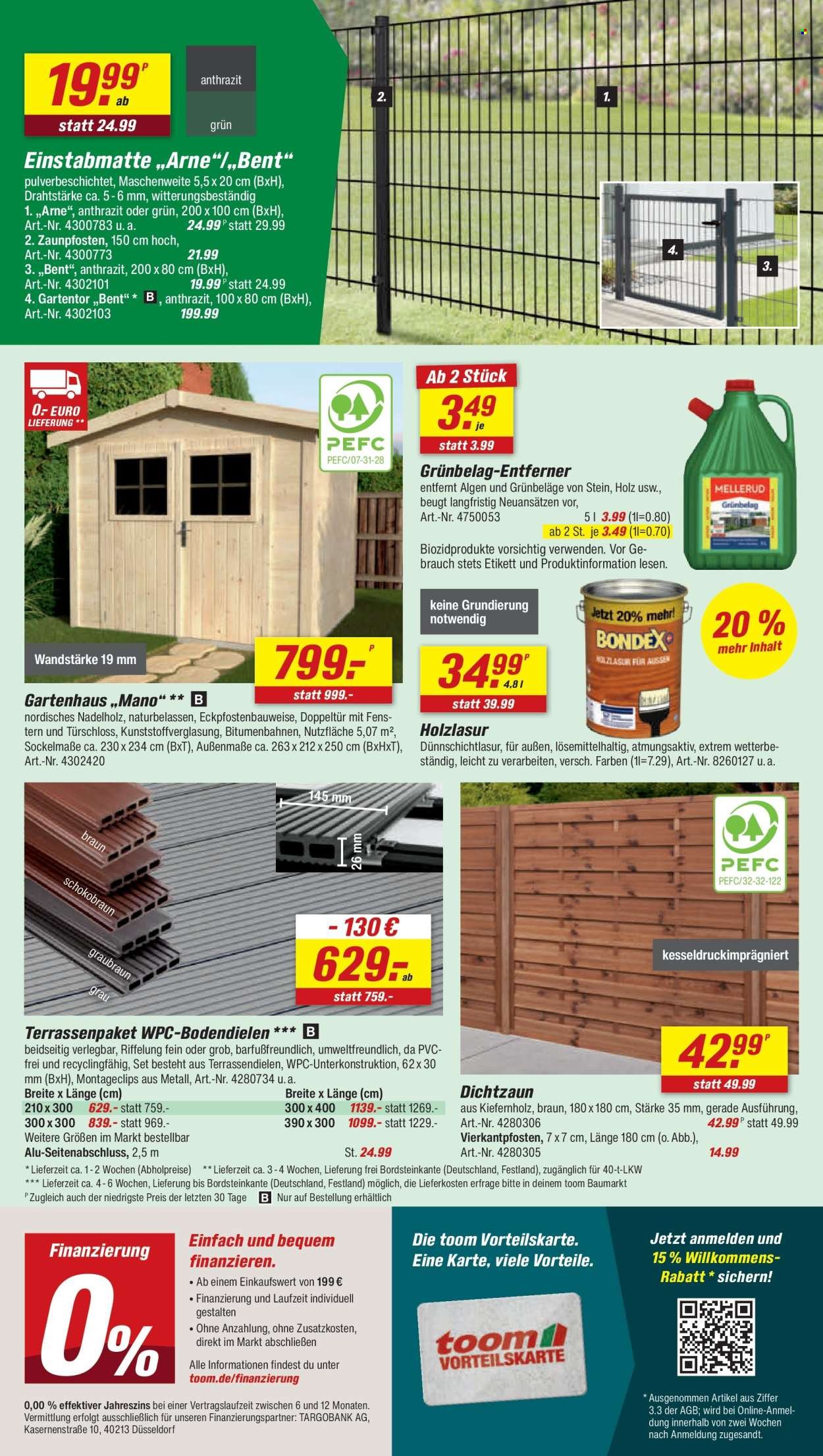 TOOM BAUMARKT Prospekt - Ab Samstag 30.05.2026