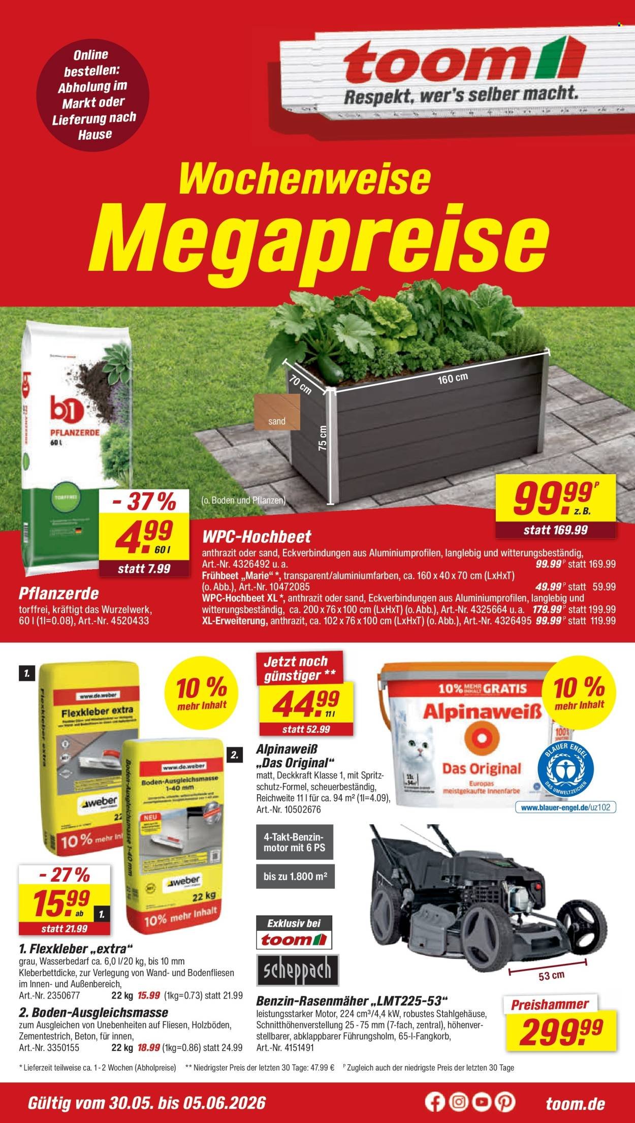 TOOM BAUMARKT Prospekt - Ab Samstag 30.05.2026