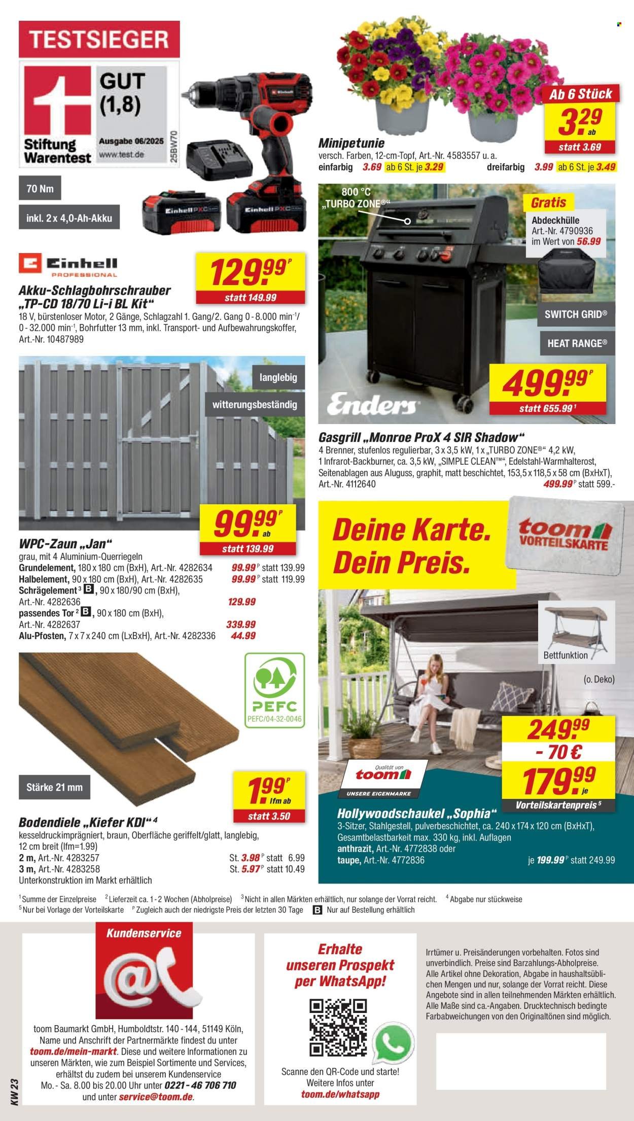 TOOM BAUMARKT Prospekt - Ab Samstag 30.05.2026