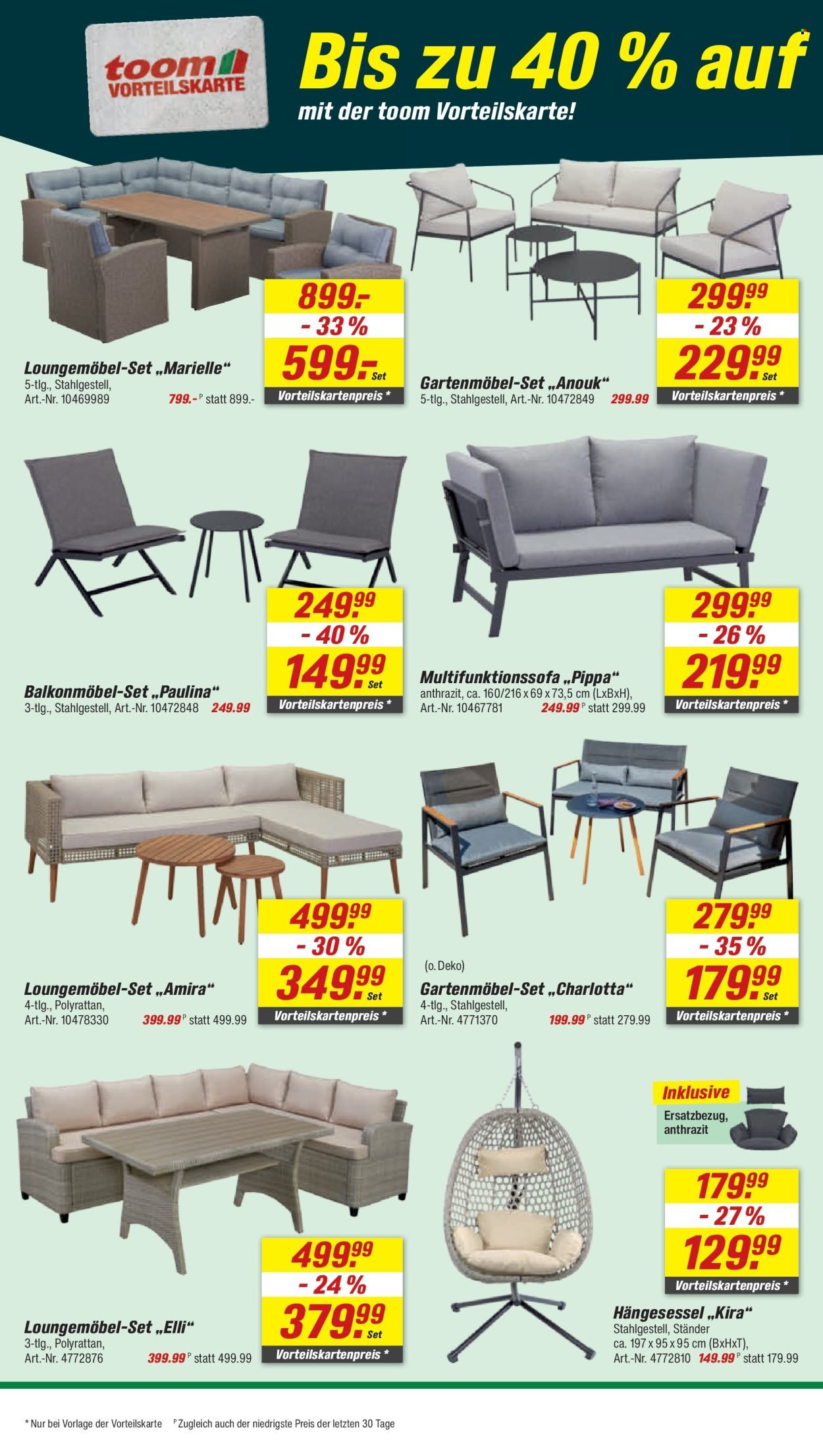 TOOM BAUMARKT Prospekt - Ab Samstag 30.05.2026