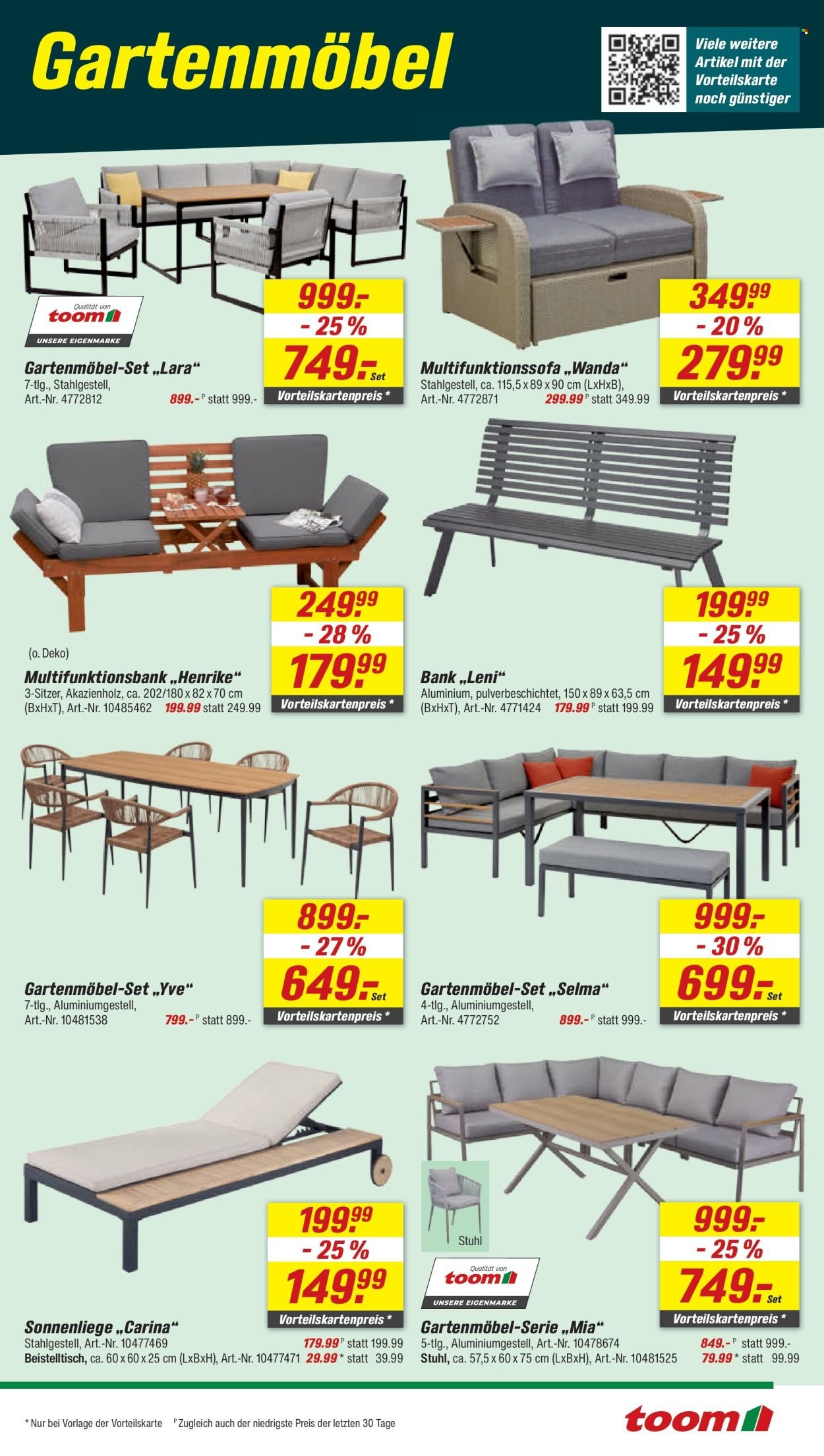 TOOM BAUMARKT Prospekt - Ab Samstag 30.05.2026