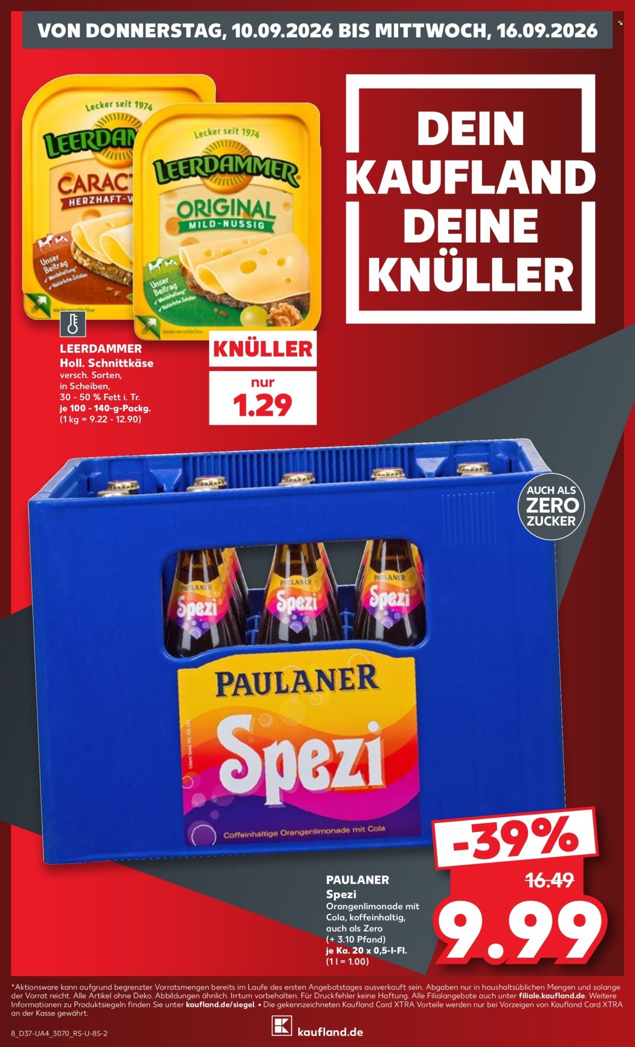 KAUFLAND Prospekt - Ab Donnerstag 10.09.2026