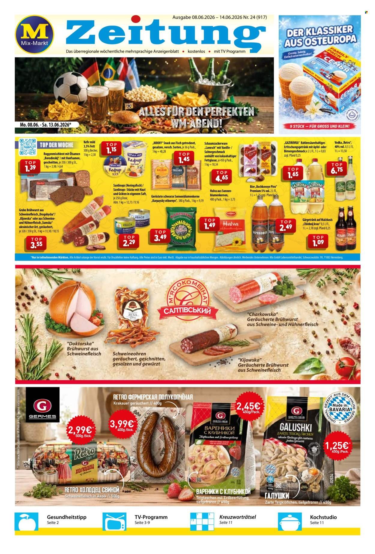 MIX MARKT Prospekt - Zeitung