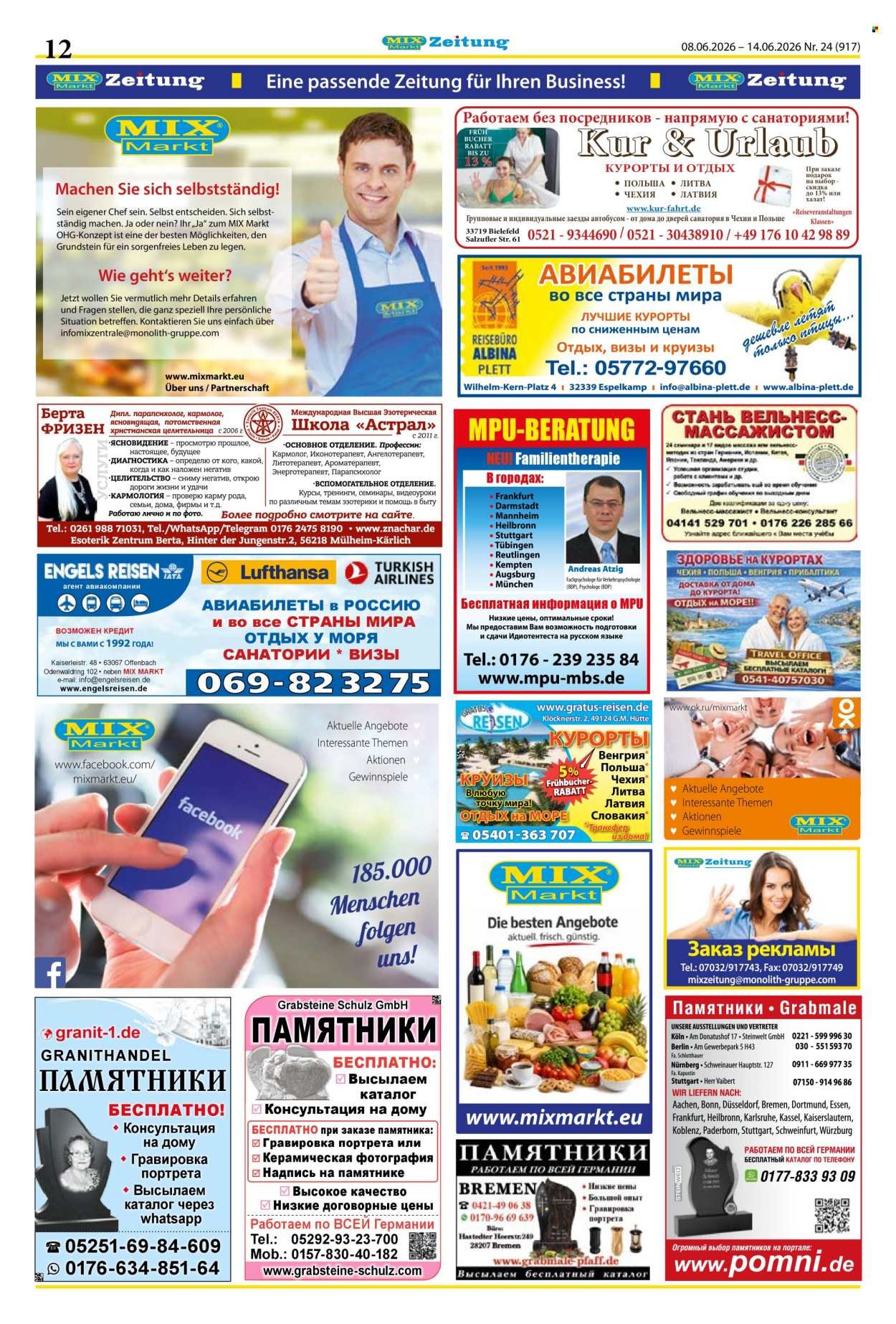 MIX MARKT Prospekt - Zeitung