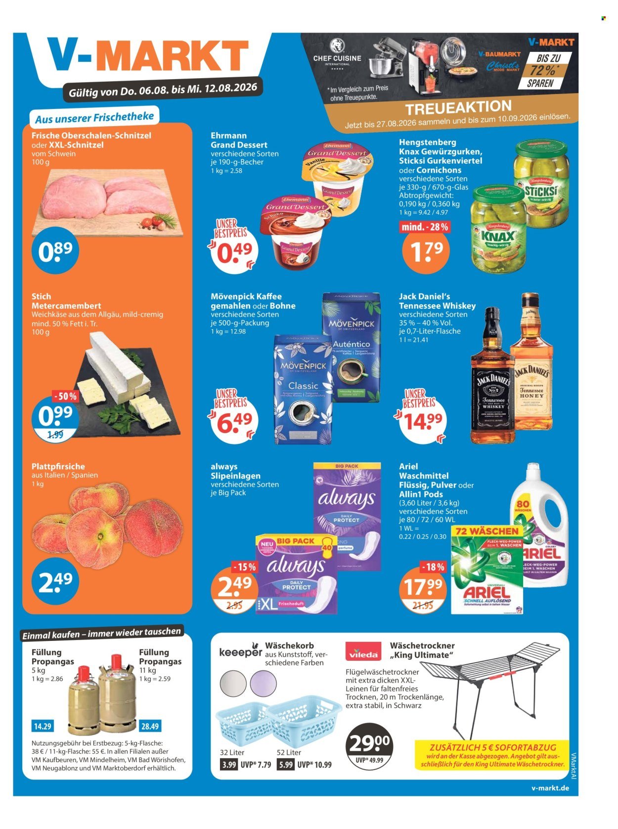 V-MARKT Prospekt - Ab Donnerstag 6.08.2026