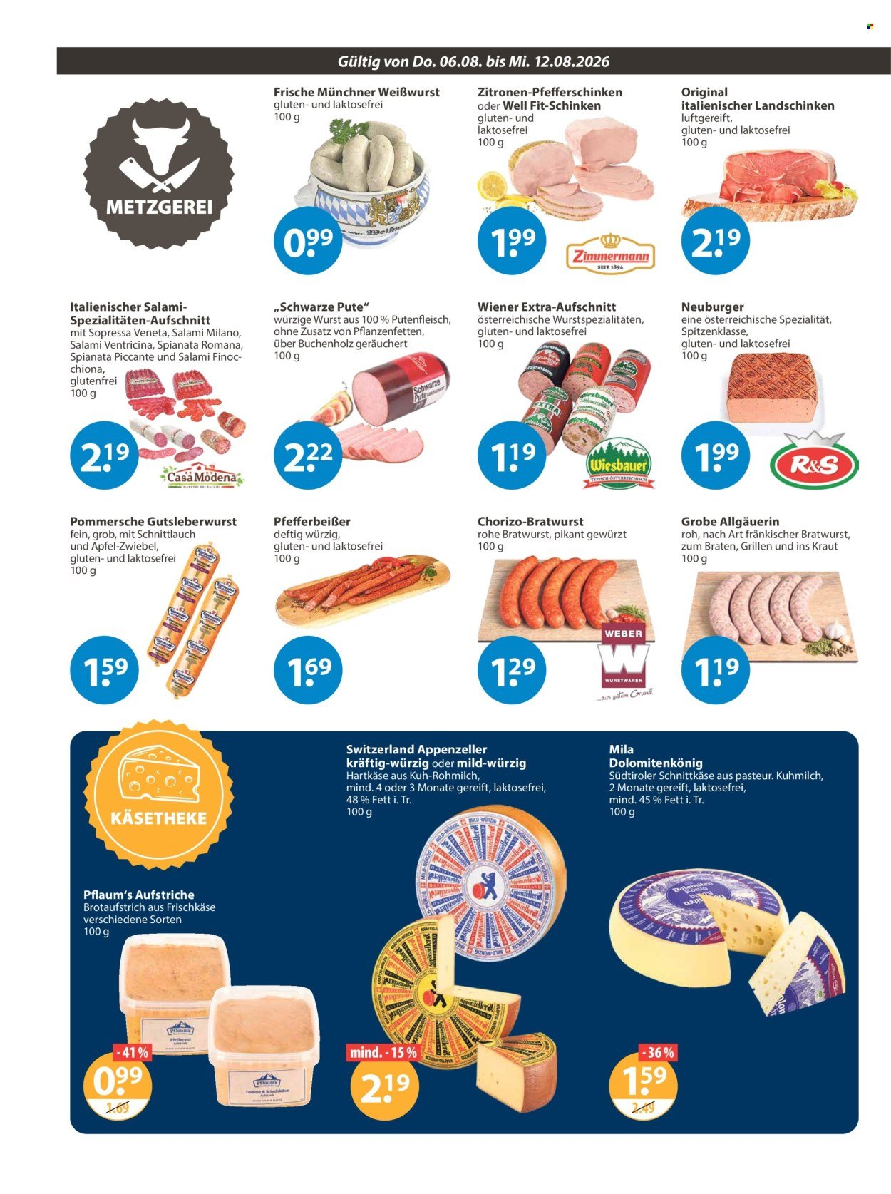 V-MARKT Prospekt - Ab Donnerstag 6.08.2026