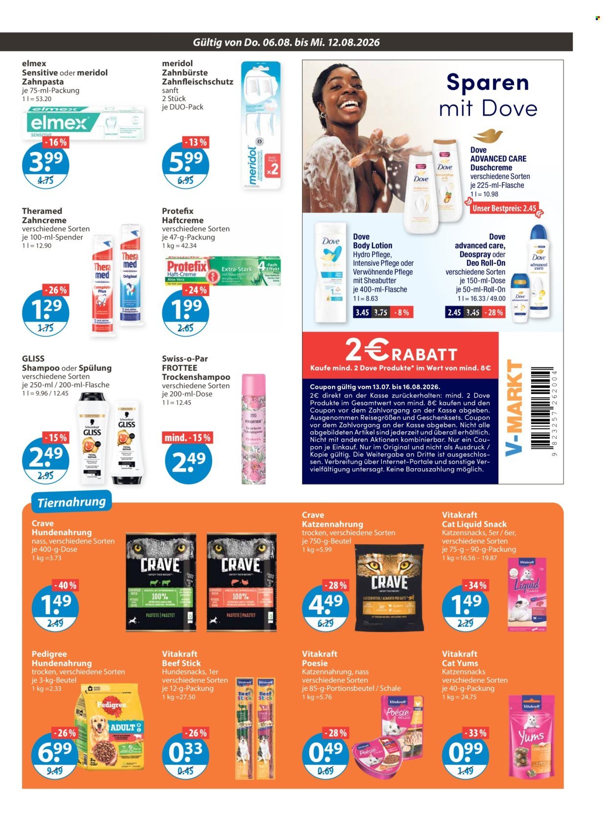 V-MARKT Prospekt - Ab Donnerstag 6.08.2026