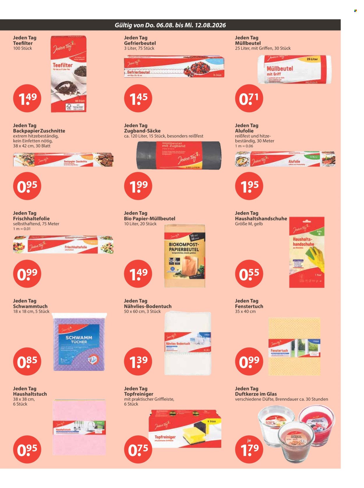 V-MARKT Prospekt - Ab Donnerstag 6.08.2026