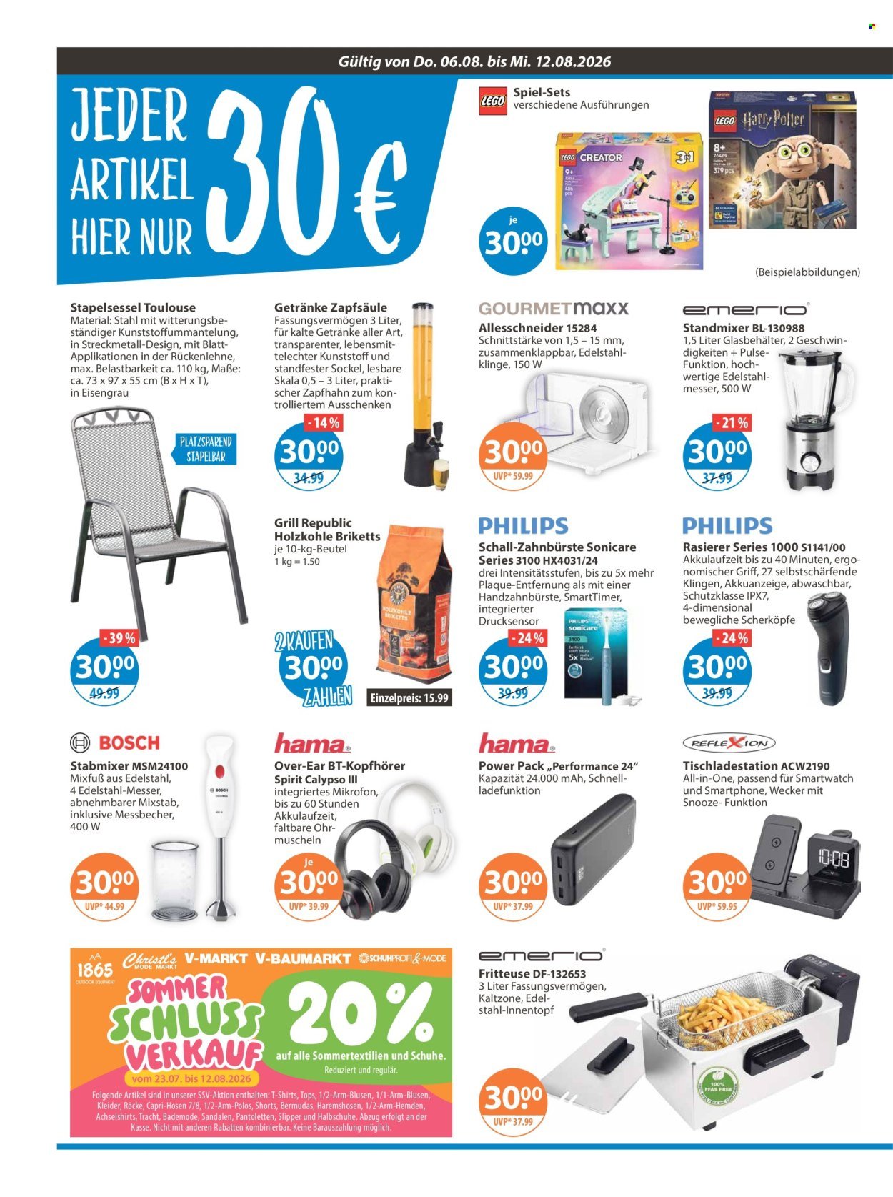 V-MARKT Prospekt - Ab Donnerstag 6.08.2026