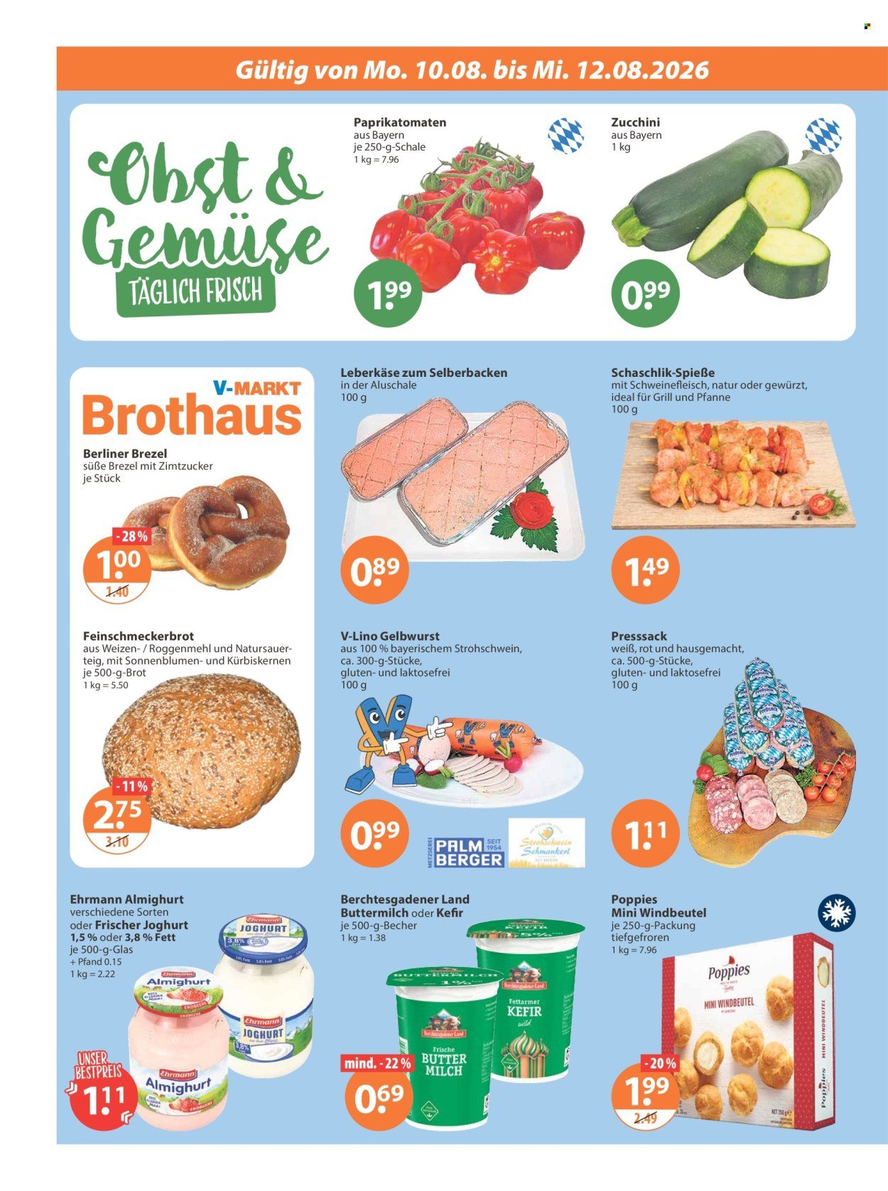 V-MARKT Prospekt - Ab Donnerstag 6.08.2026
