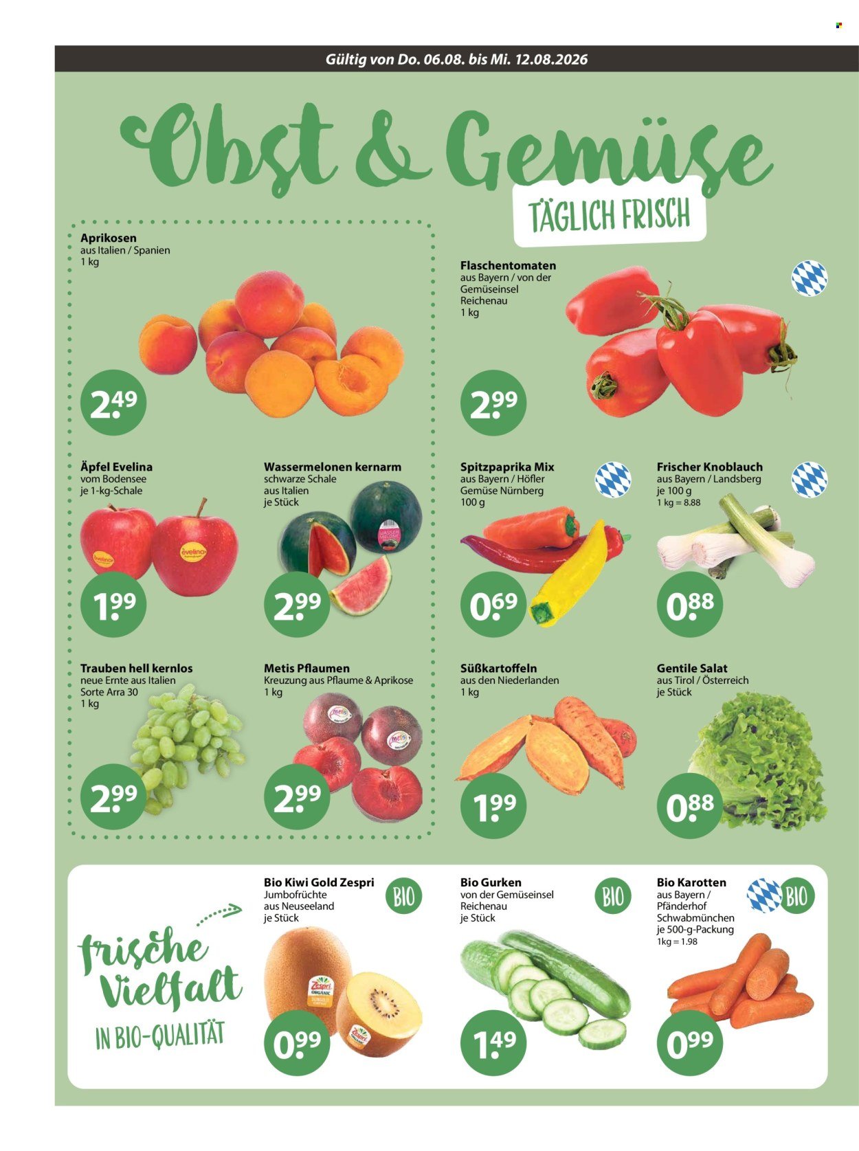 V-MARKT Prospekt - Ab Donnerstag 6.08.2026