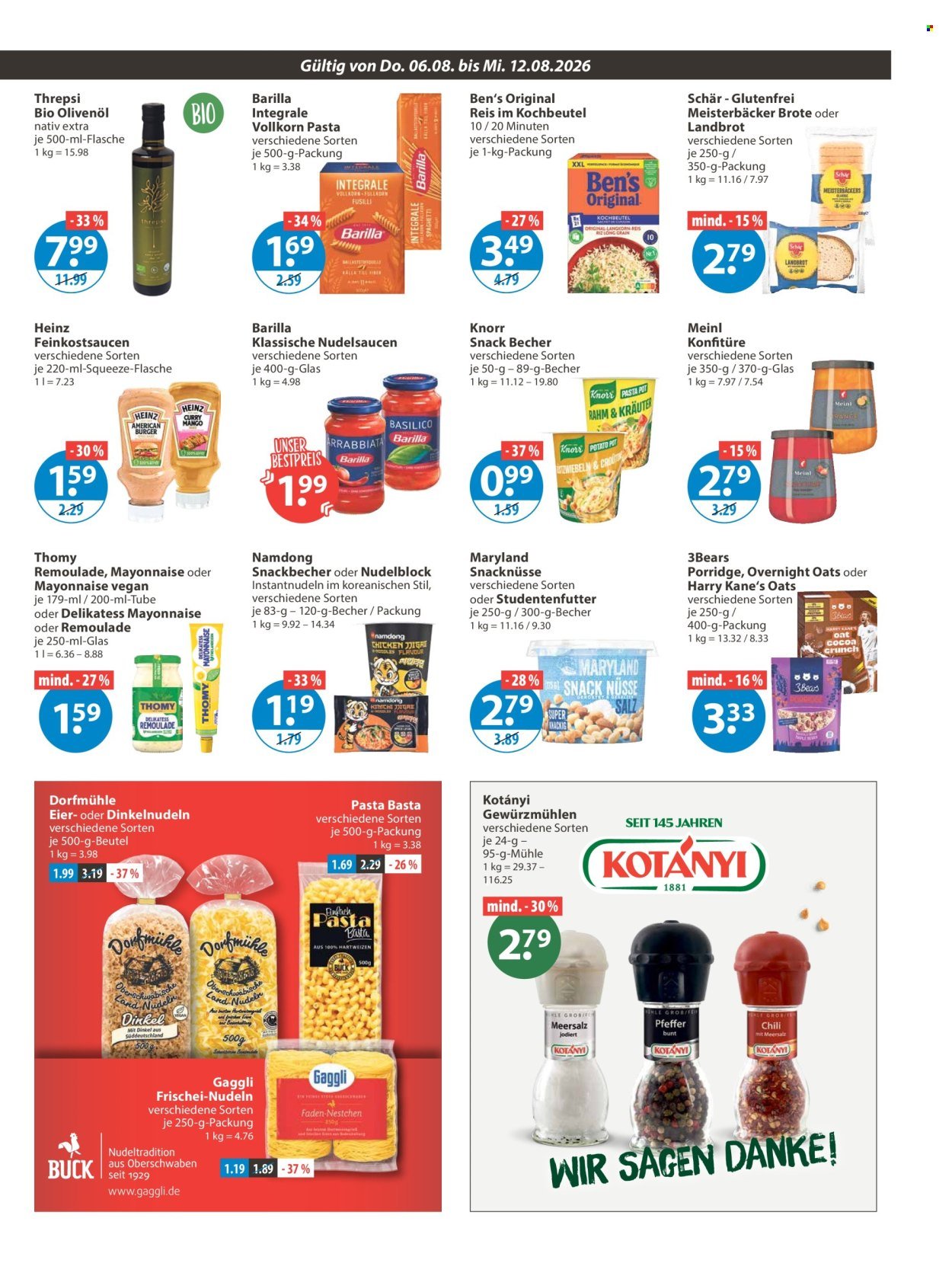 V-MARKT Prospekt - Ab Donnerstag 6.08.2026