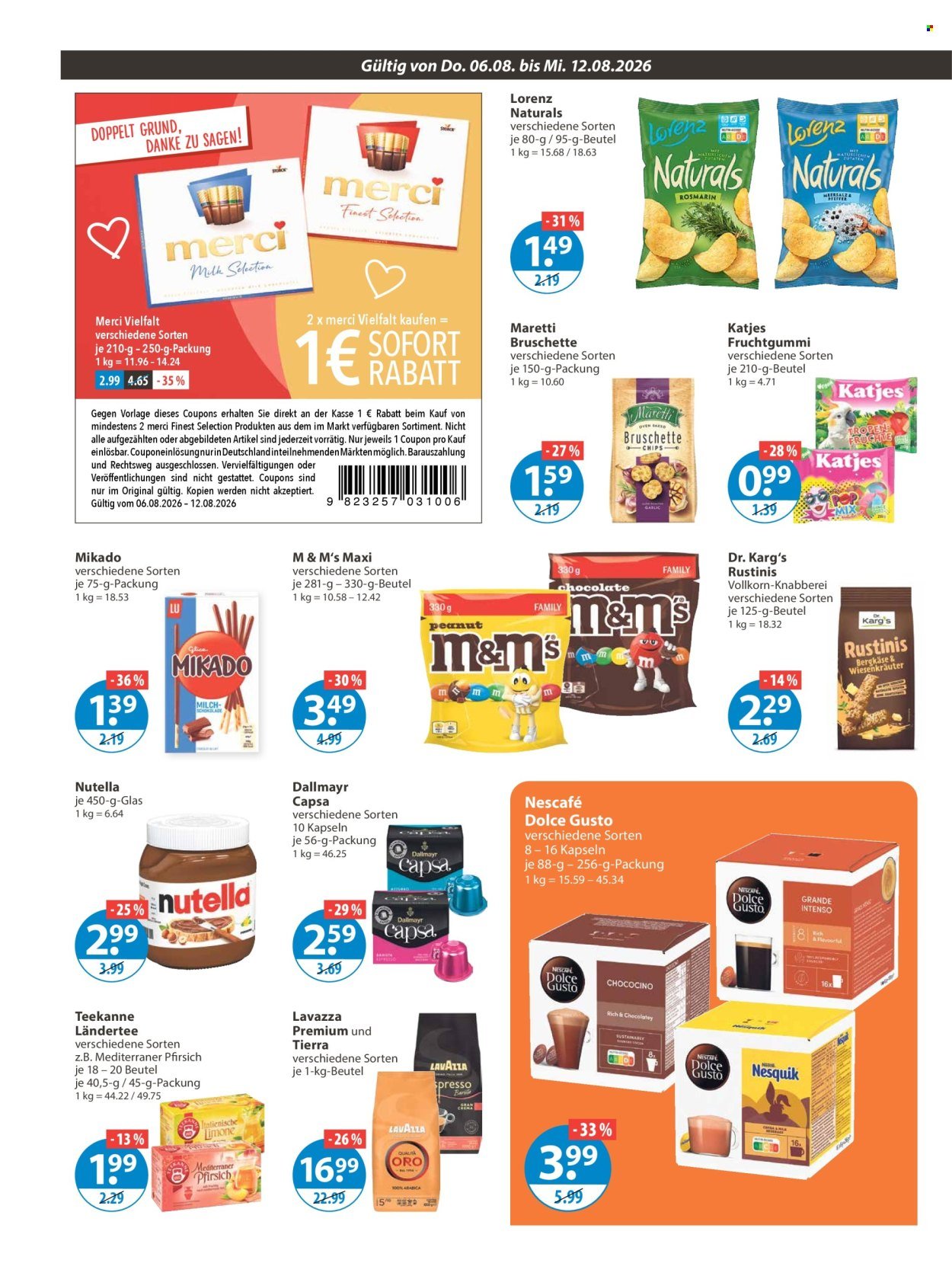 V-MARKT Prospekt - Ab Donnerstag 6.08.2026