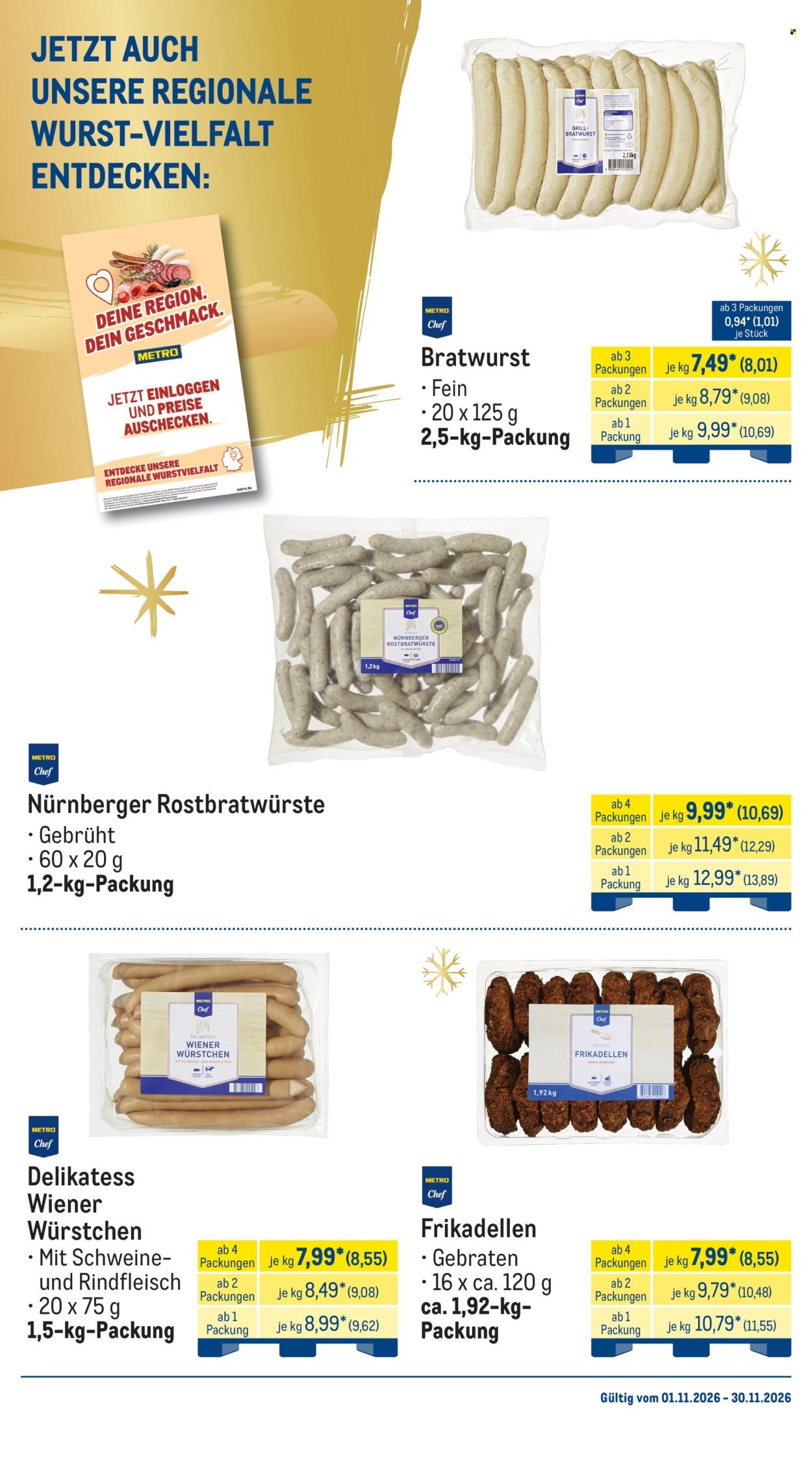 METRO Prospekt - Monats-Menü