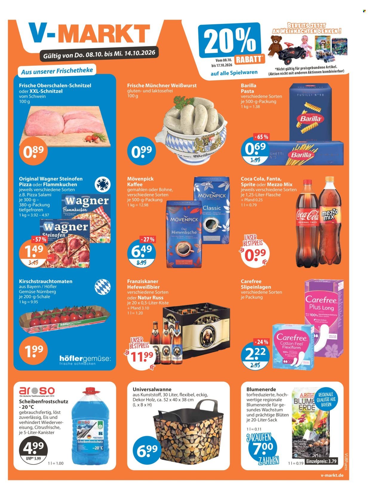V-MARKT Prospekt - Ab Donnerstag 8.10.2026