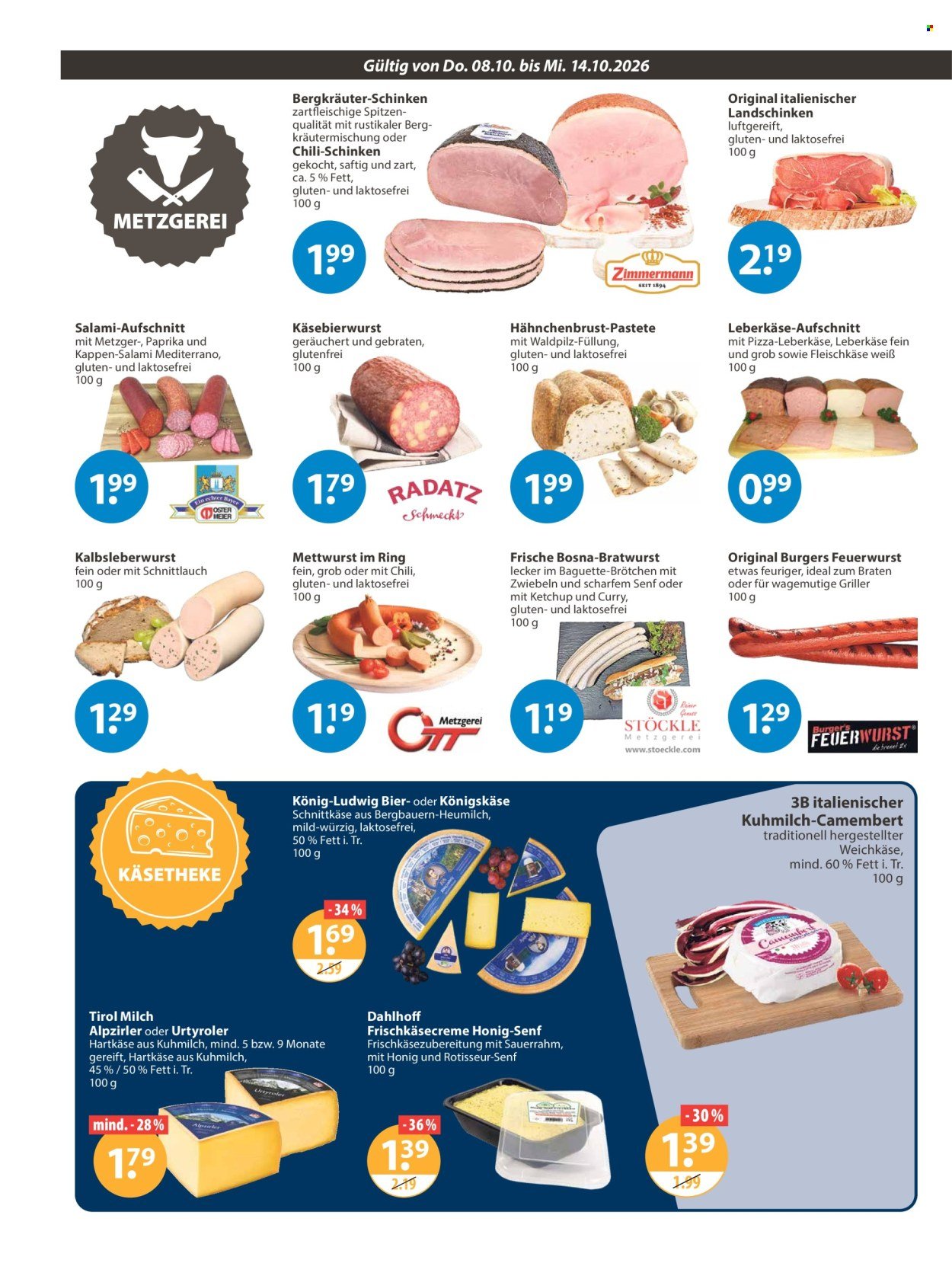 V-MARKT Prospekt - Ab Donnerstag 8.10.2026