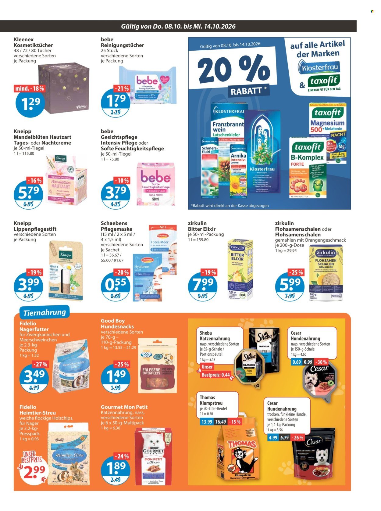 V-MARKT Prospekt - Ab Donnerstag 8.10.2026