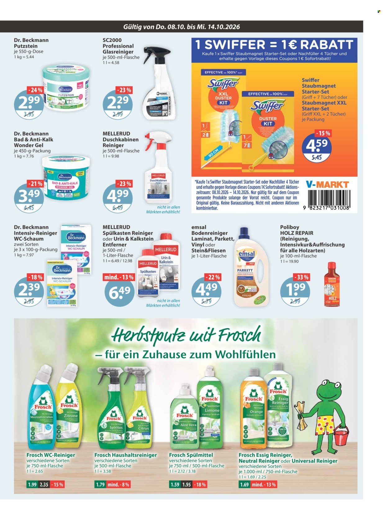 V-MARKT Prospekt - Ab Donnerstag 8.10.2026