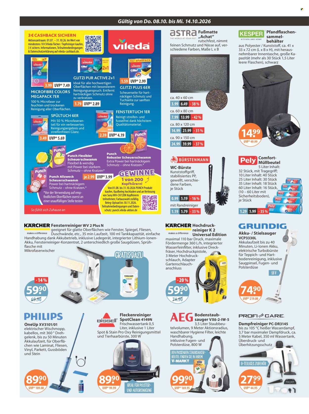 V-MARKT Prospekt - Ab Donnerstag 8.10.2026