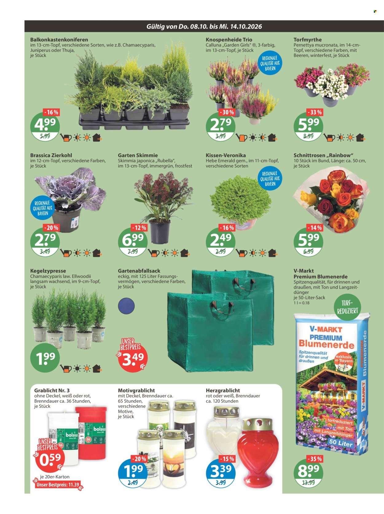 V-MARKT Prospekt - Ab Donnerstag 8.10.2026