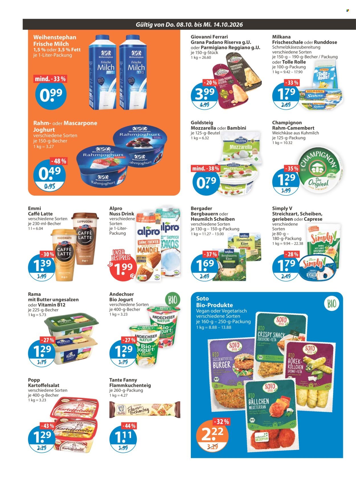 V-MARKT Prospekt - Ab Donnerstag 8.10.2026