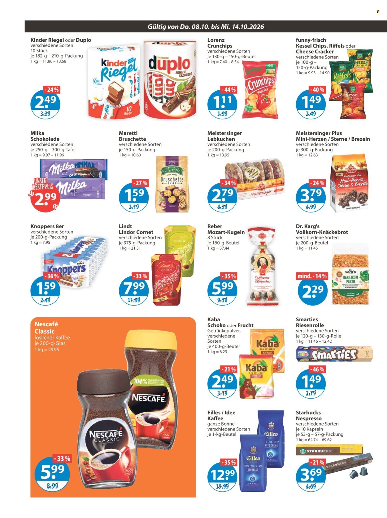 V-MARKT Prospekt - Ab Donnerstag 8.10.2026