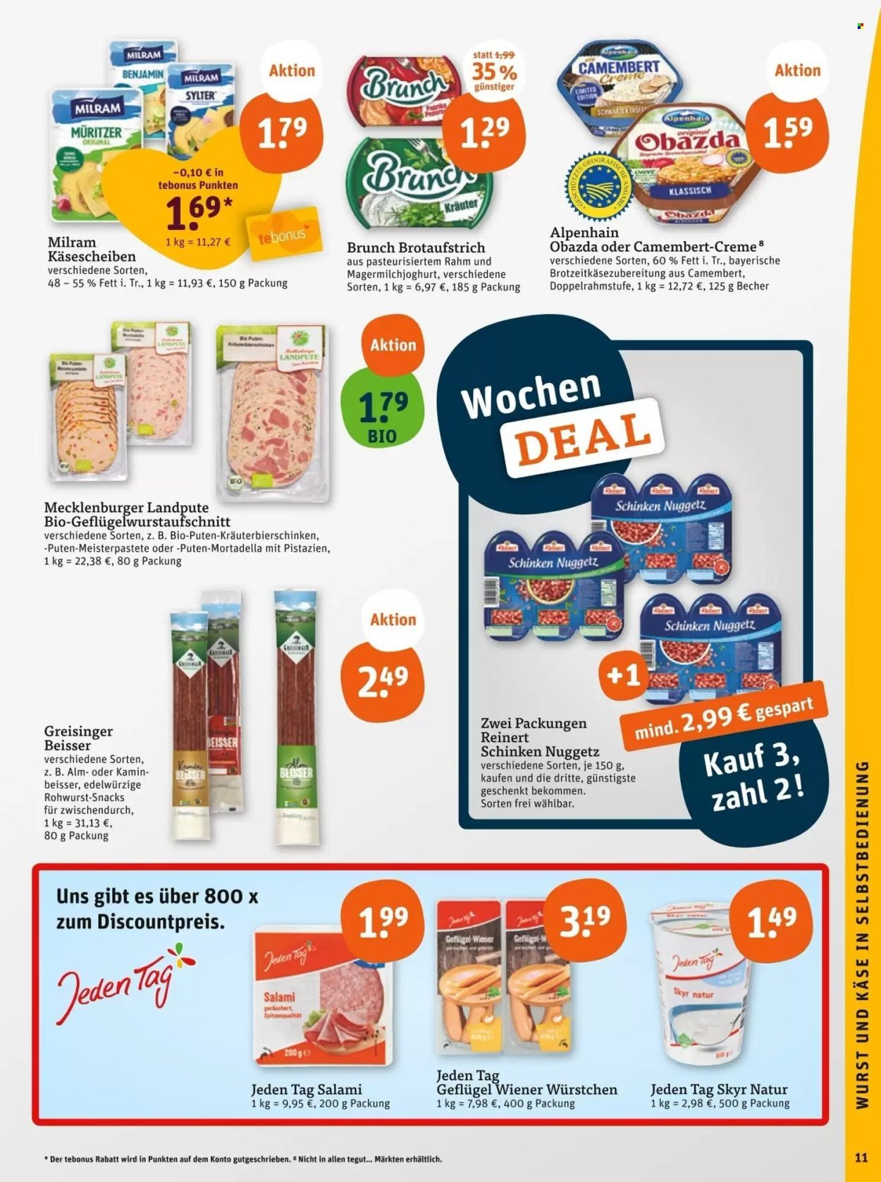 TEGUT... Prospekt - Ab Montag 17.11.2025