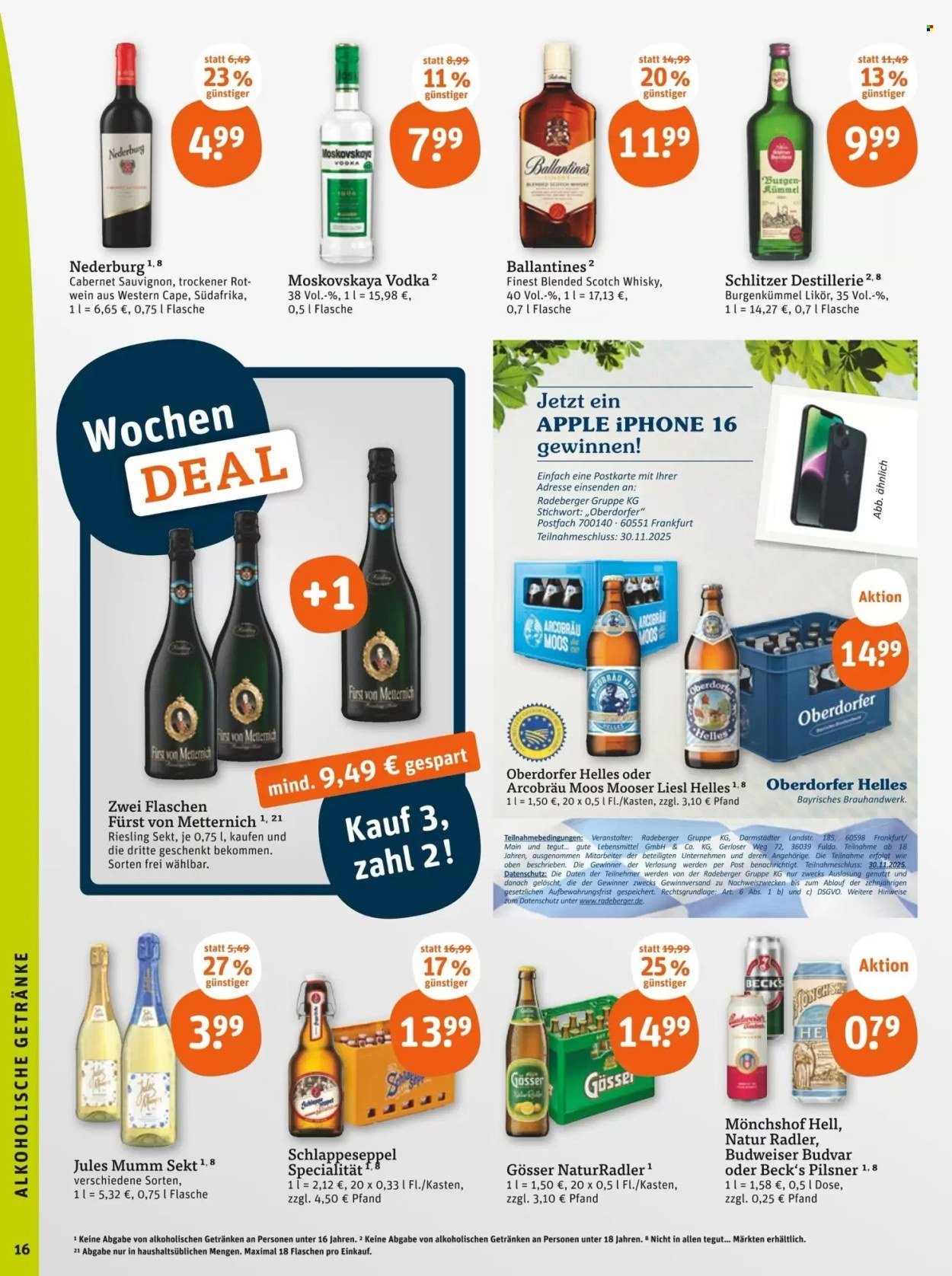 TEGUT... Prospekt - Ab Montag 17.11.2025