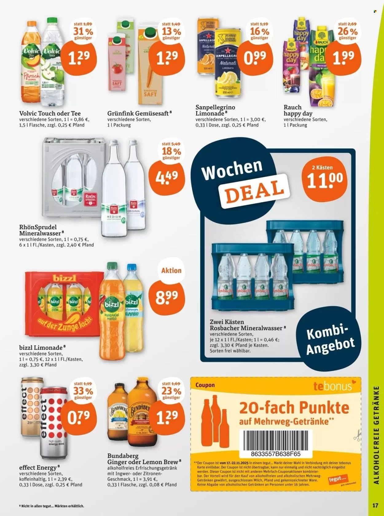 TEGUT... Prospekt - Ab Montag 17.11.2025