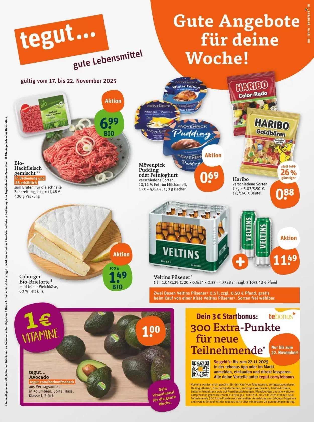 TEGUT... Prospekt - Ab Montag 17.11.2025