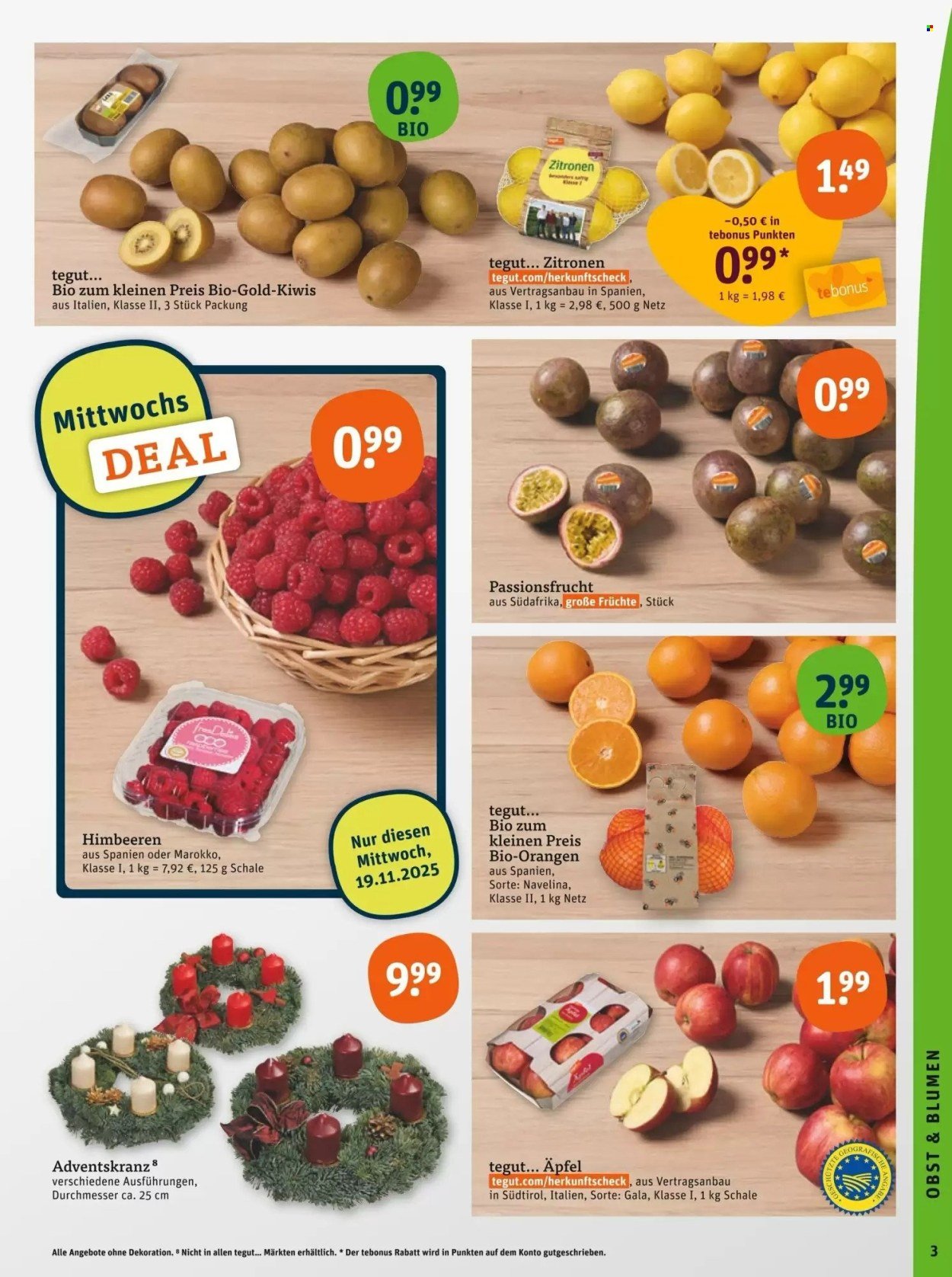 TEGUT... Prospekt - Ab Montag 17.11.2025