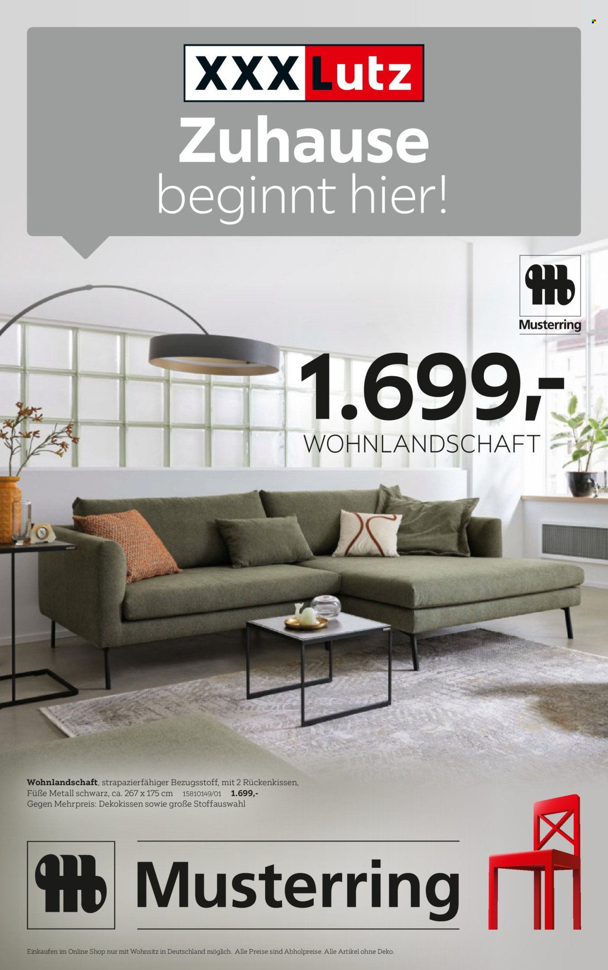 XXXLUTZ Prospekt - Zuhause beginnt hier!