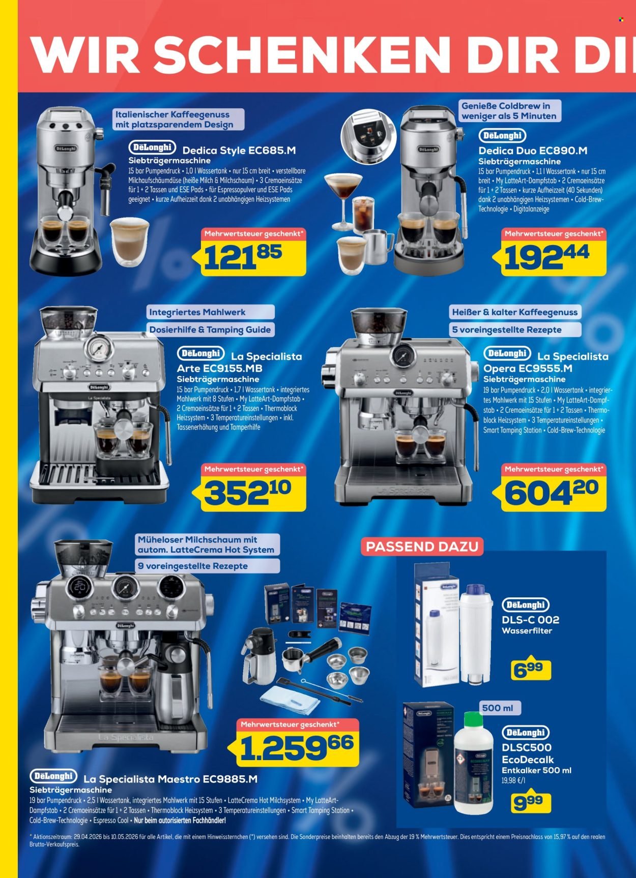 EURONICS Prospekt - Ab Mittwoch 29.04.2026 (2026-04-29 - 2026-05-10)