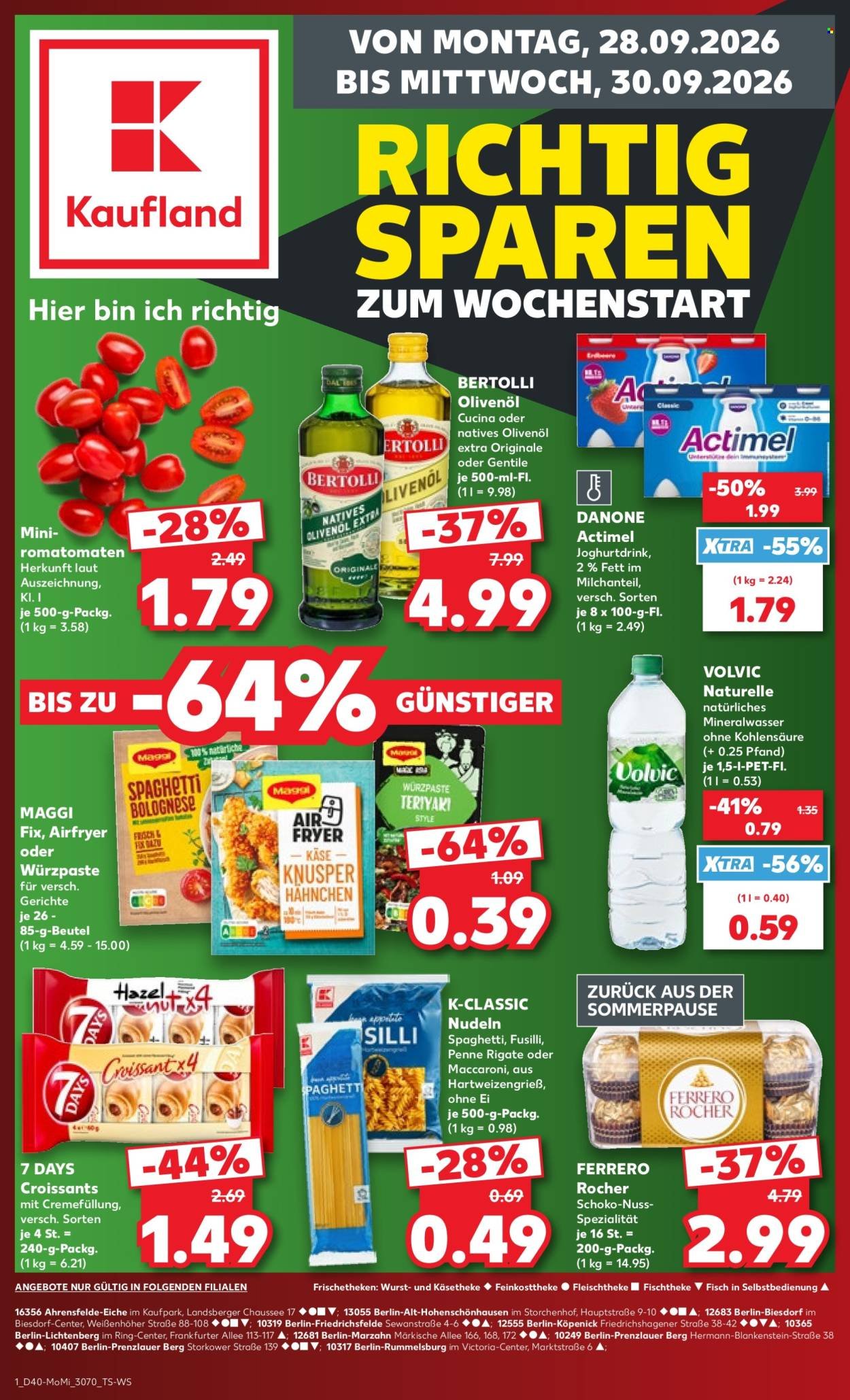 KAUFLAND Prospekt - Ab Montag 28.09.2026