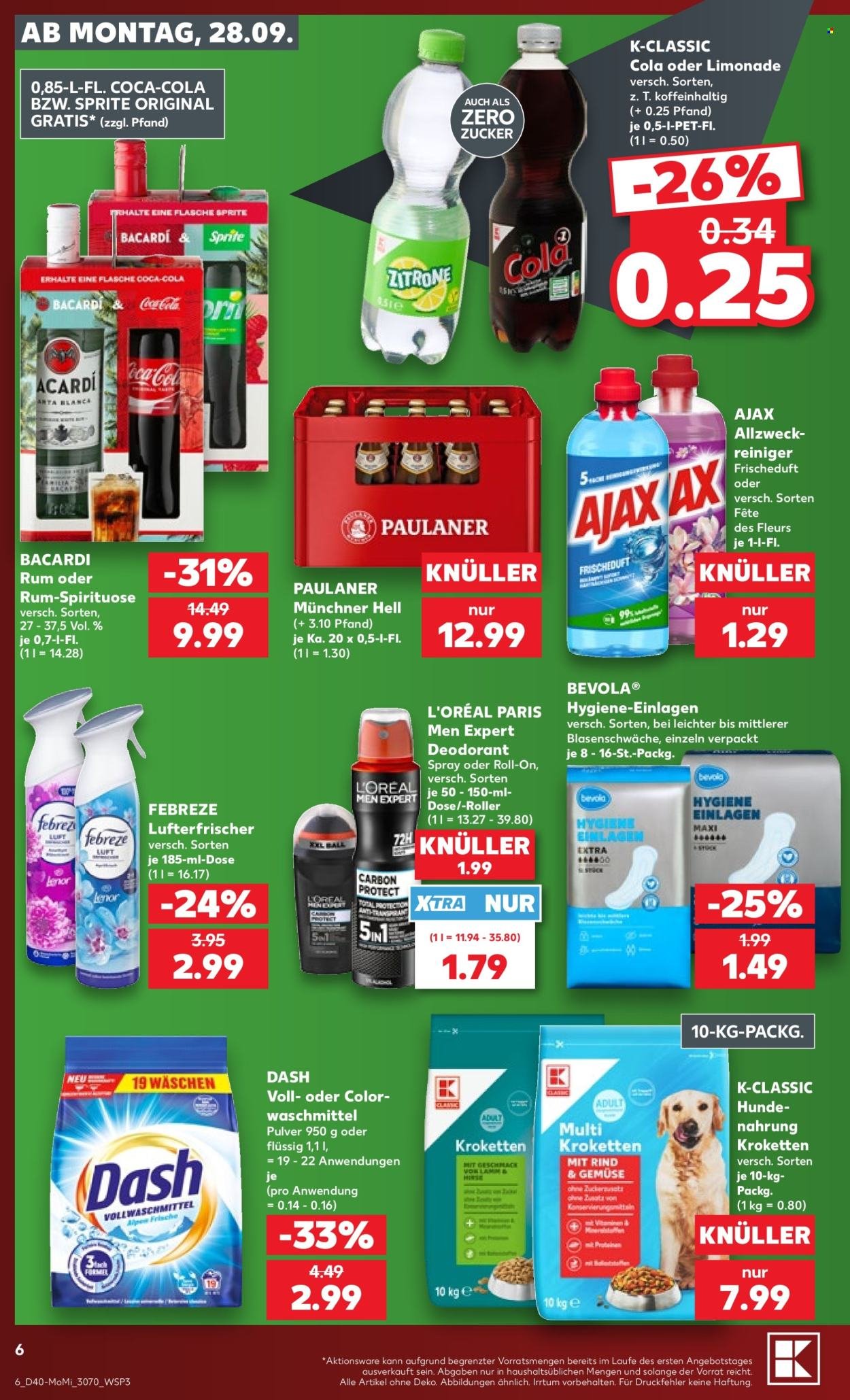 KAUFLAND Prospekt - Ab Montag 28.09.2026