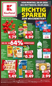 KAUFLAND Prospekt - Ab Montag 28.09.2026