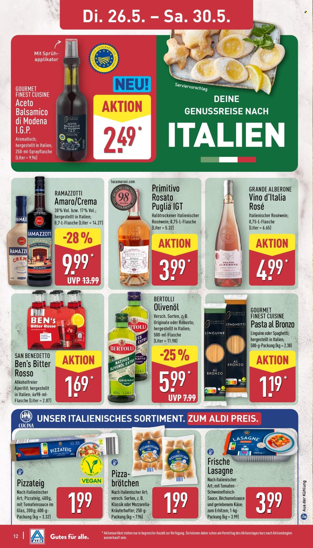 ALDI NORD Prospekt - Italienische Woche (2026-05-26 - 2026-05-30)