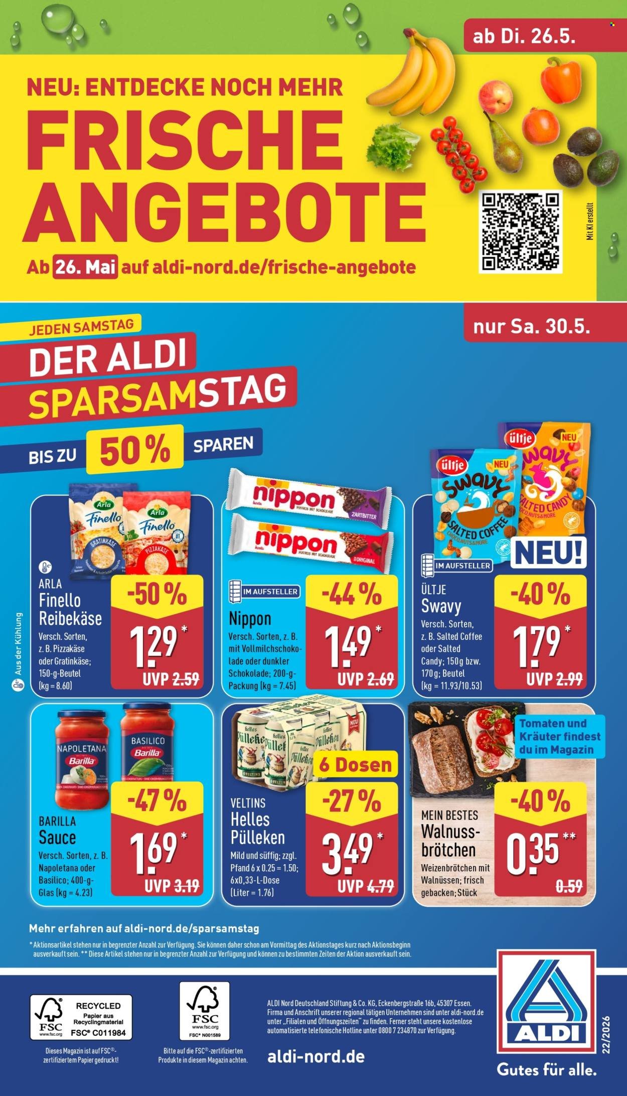 ALDI NORD Prospekt - Italienische Woche (2026-05-26 - 2026-05-30)