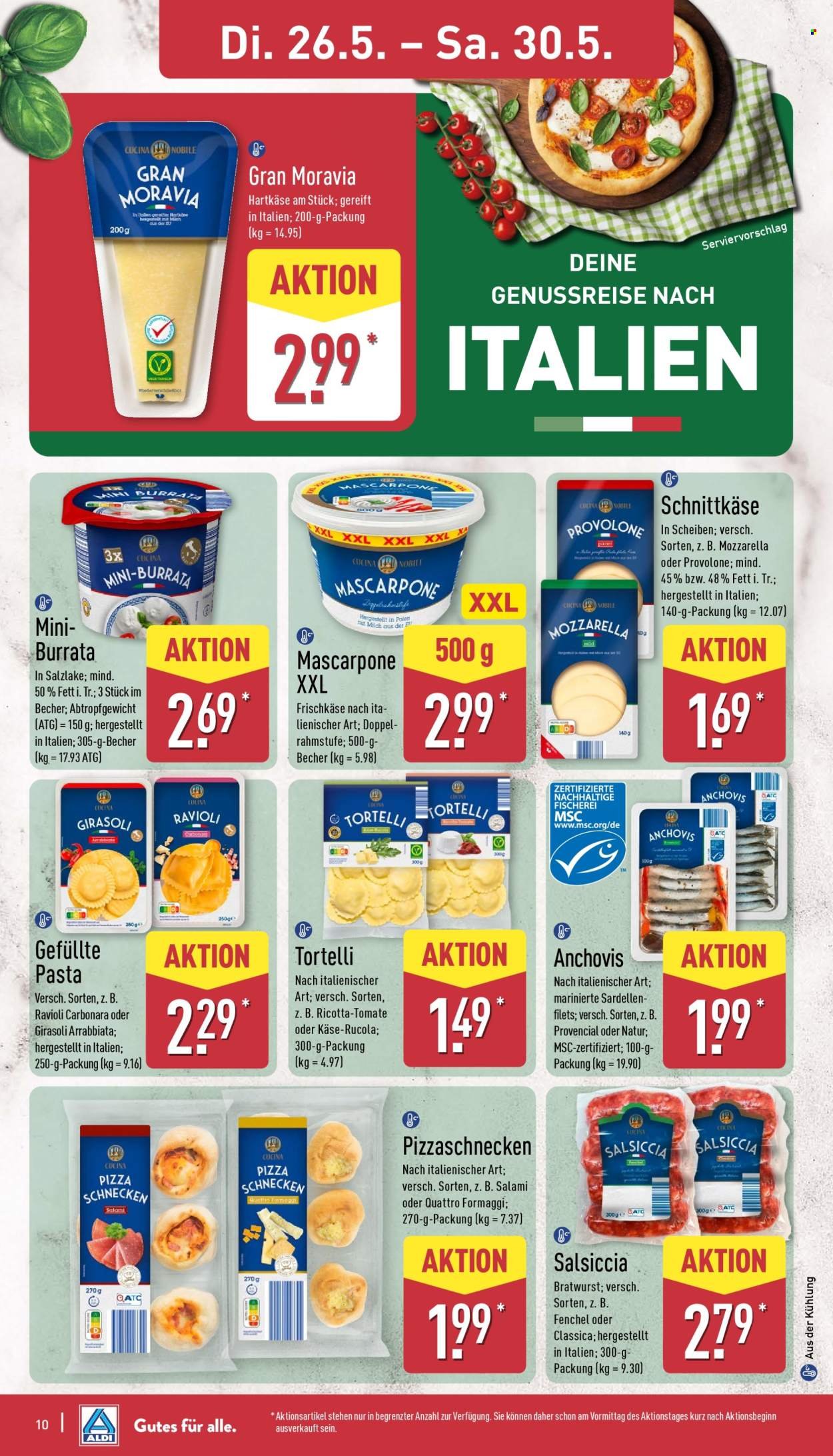ALDI NORD Prospekt - Italienische Woche (2026-05-26 - 2026-05-30)