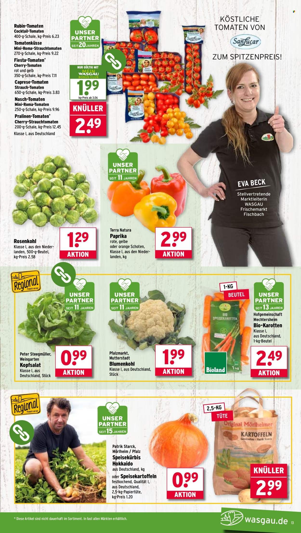 WASGAU Prospekt - Ab Montag 22.09.2025 (2025-09-22 - 2025-09-27) | 13