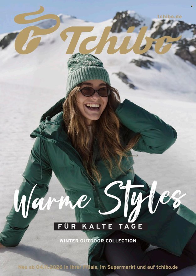 TCHIBO Prospekt - Warme Styles für kalte Tage