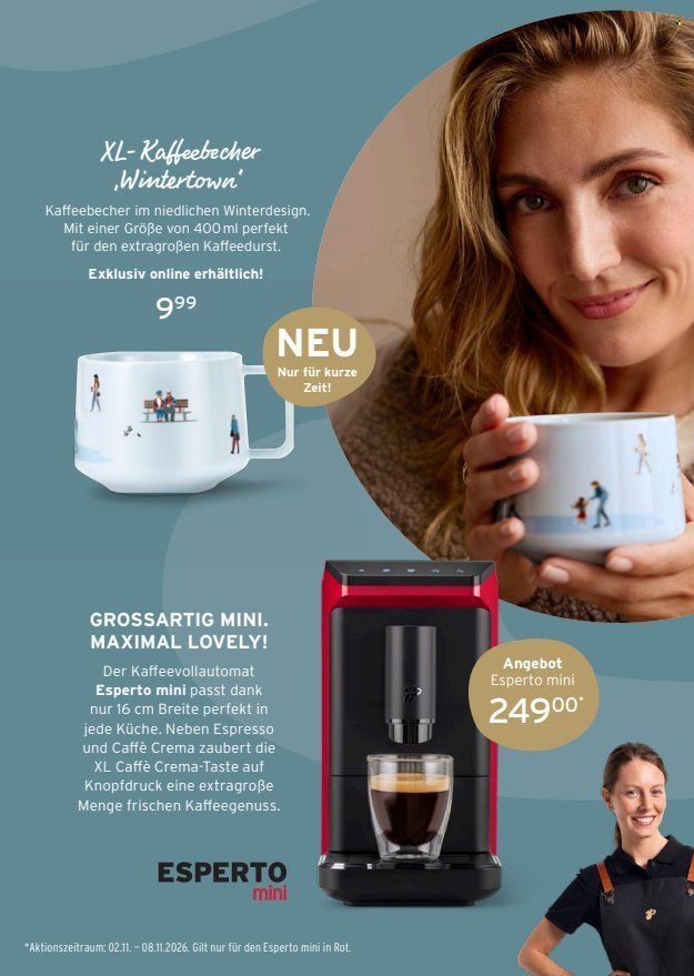 TCHIBO Prospekt - Warme Styles für kalte Tage