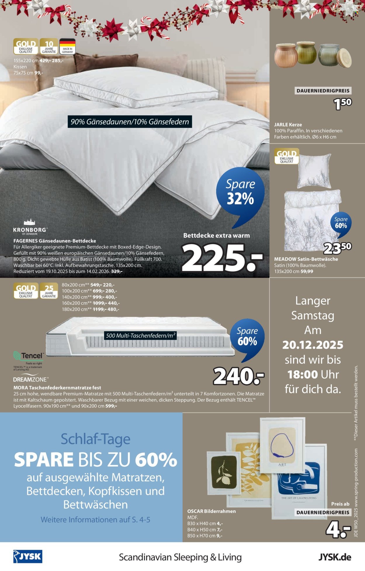 JYSK Prospekt - Großartige Angebote (2025-11-22 - 2026-01-03)