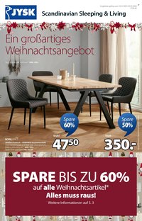 JYSK Prospekt - Großartige Angebote (2025-11-22 - 2026-01-03)