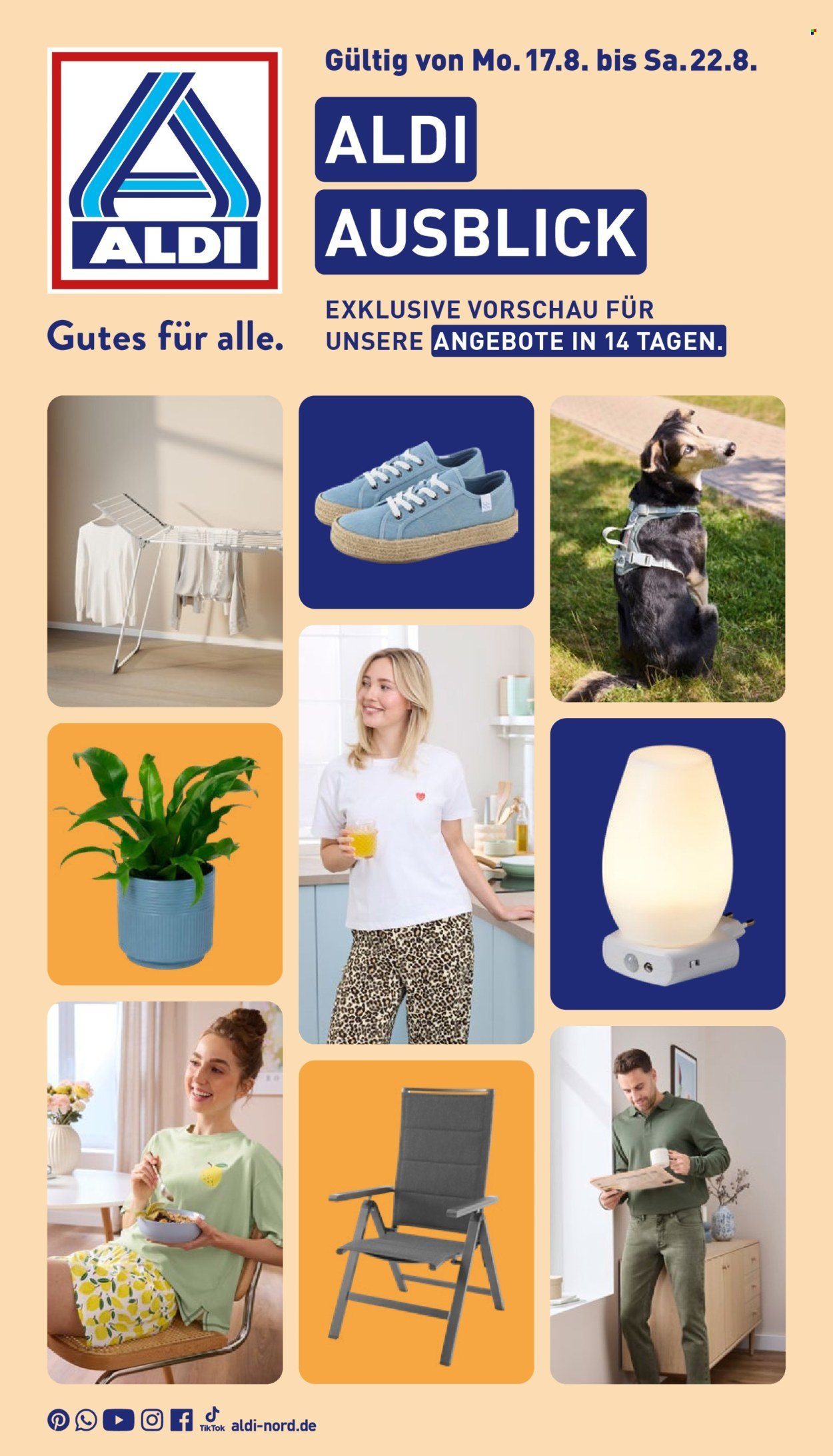 ALDI NORD Prospekt - Ab Montag 17.08.2026