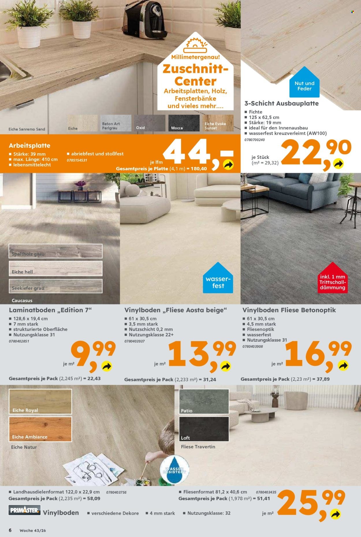 GLOBUS BAUMARKT Prospekt - Ab Montag 19.10.2026