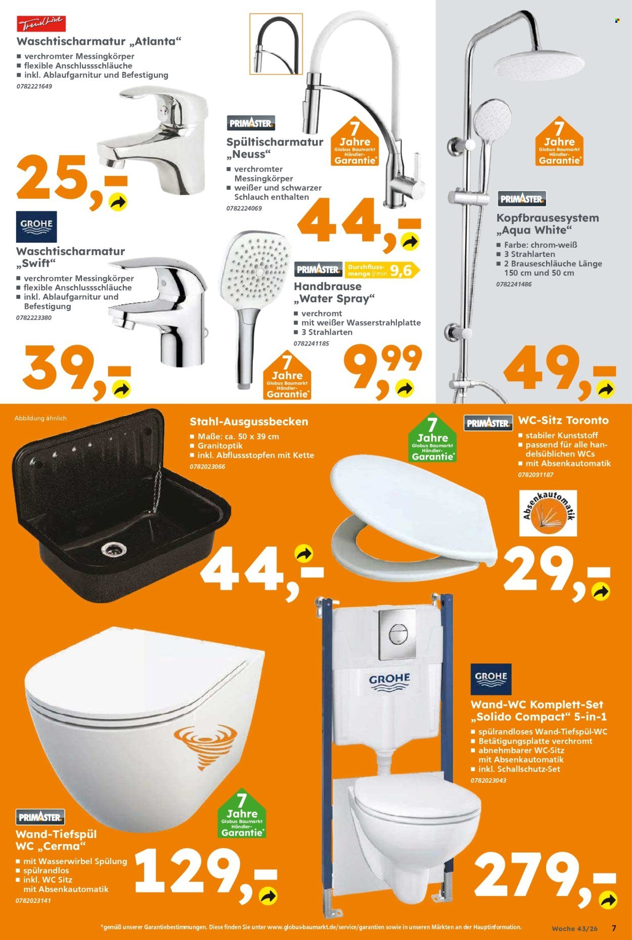 GLOBUS BAUMARKT Prospekt - Ab Montag 19.10.2026