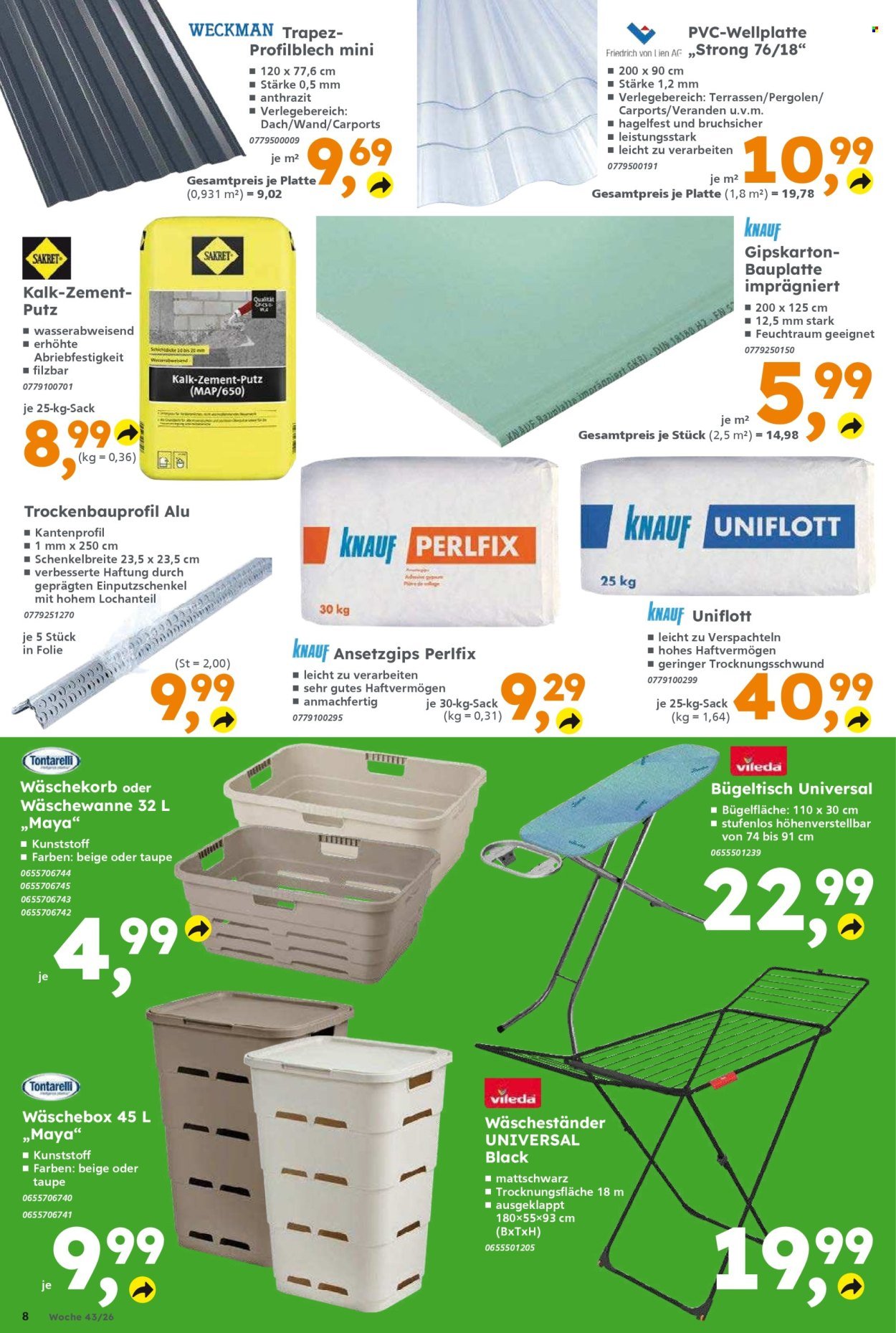 GLOBUS BAUMARKT Prospekt - Ab Montag 19.10.2026