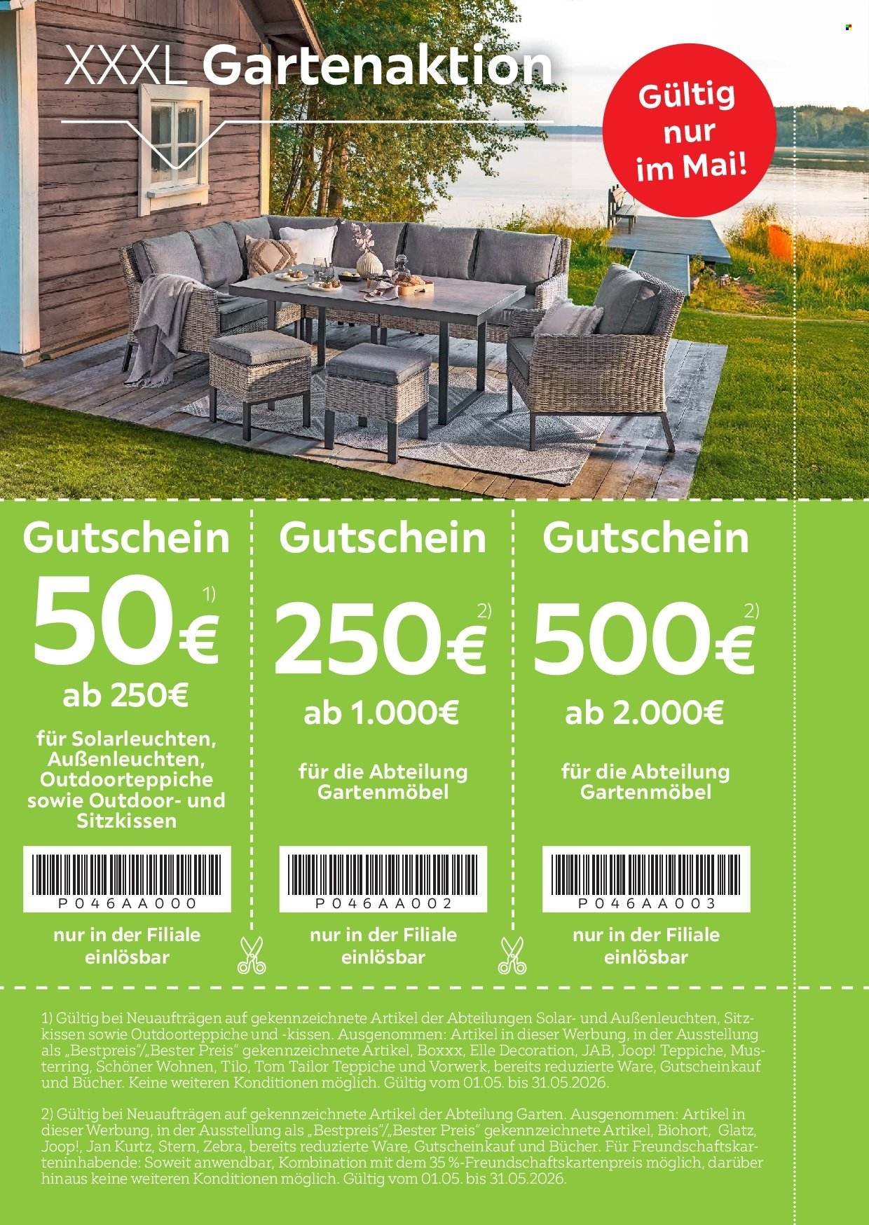 XXXLUTZ Prospekt - Freundschaftskartenjournal