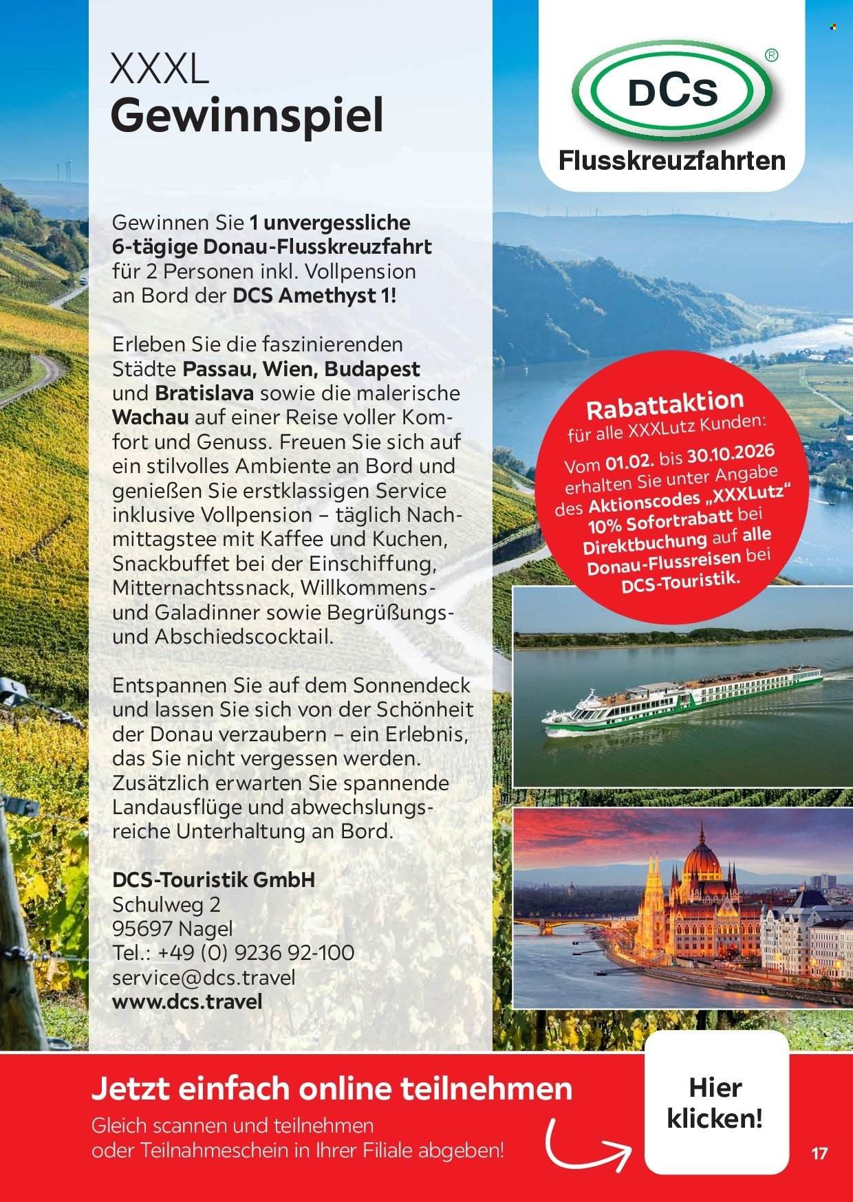 XXXLUTZ Prospekt - Freundschaftskartenjournal